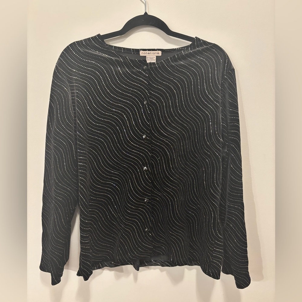 Notations Sparkling Evening Jacket - image 1